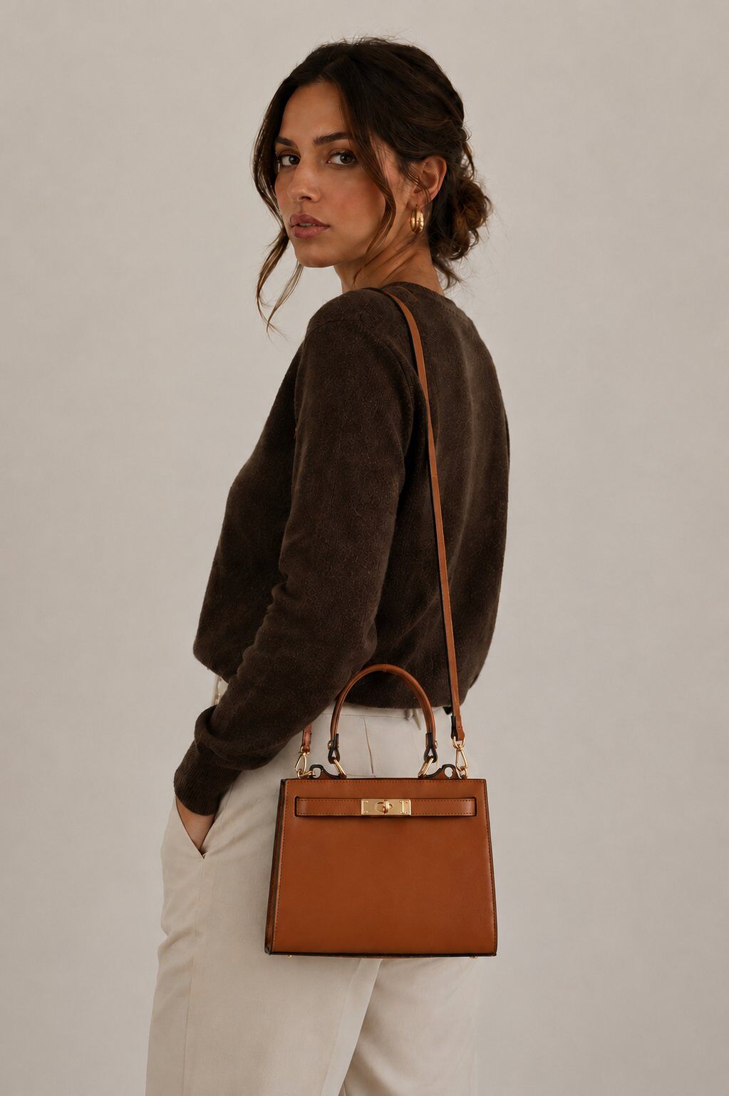 Wholesaler LISA DEI - Women's genuine leather handbag