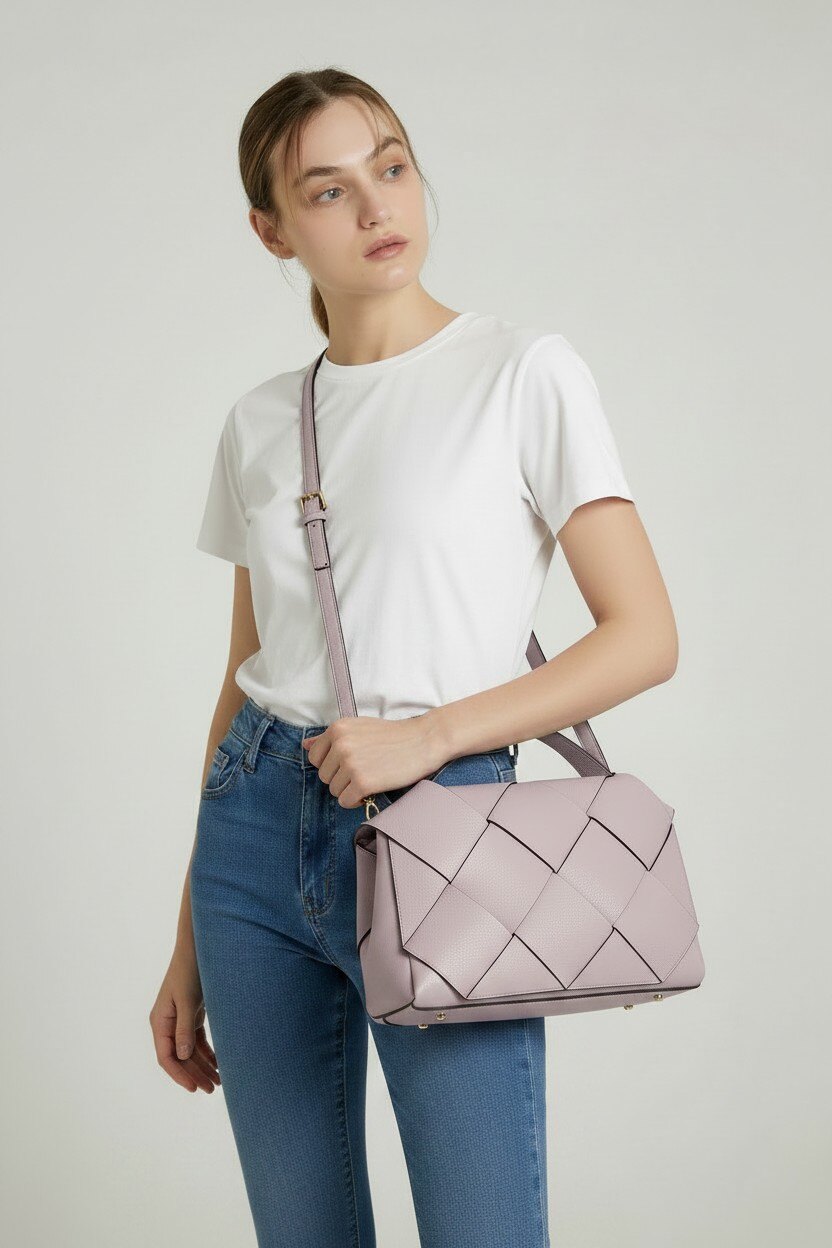 Wholesaler LISA DEI - Women's genuine leather handbag