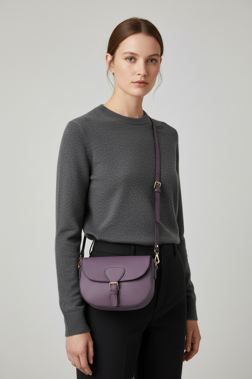 Wholesaler LISA DEI - Women's genuine leather crossbody bag