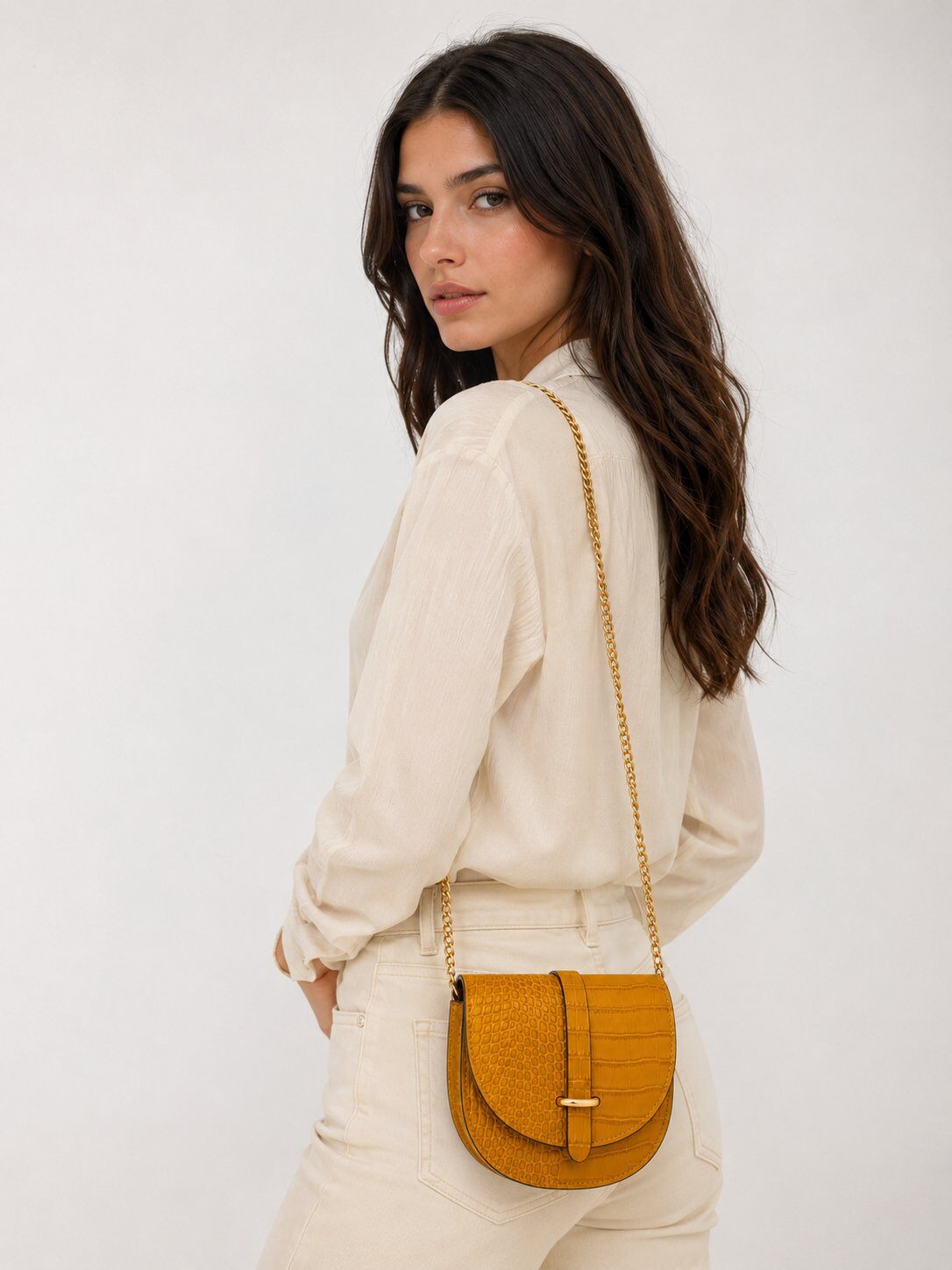 Wholesaler LISA DEI - Women's genuine leather crossbody bag