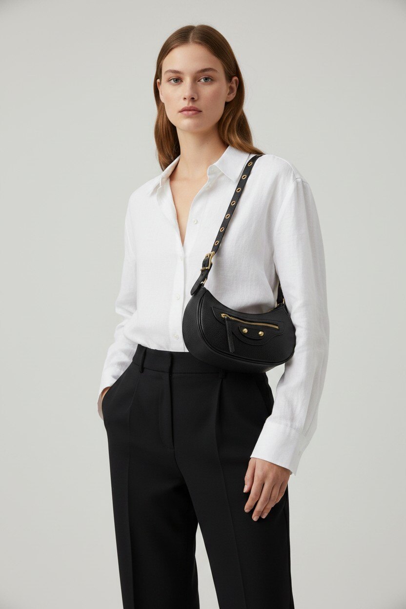 Wholesaler LISA DEI - Women's genuine leather shoulder bag