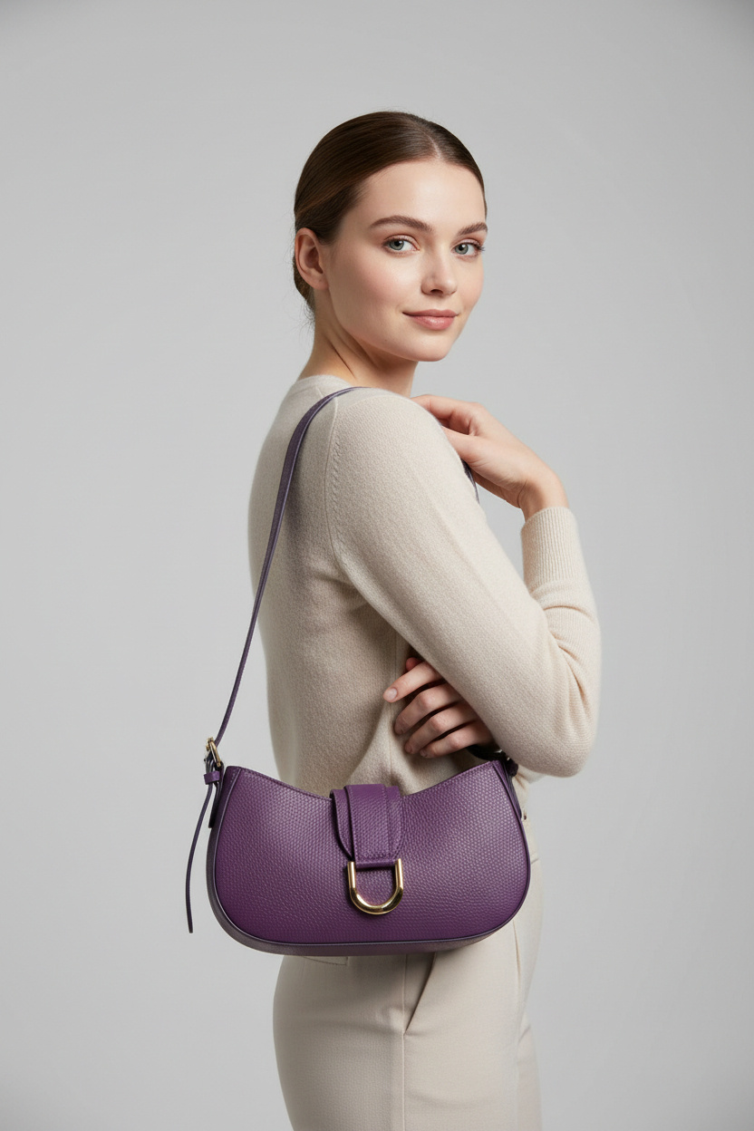 Wholesaler LISA DEI - Women's genuine leather shoulder bag