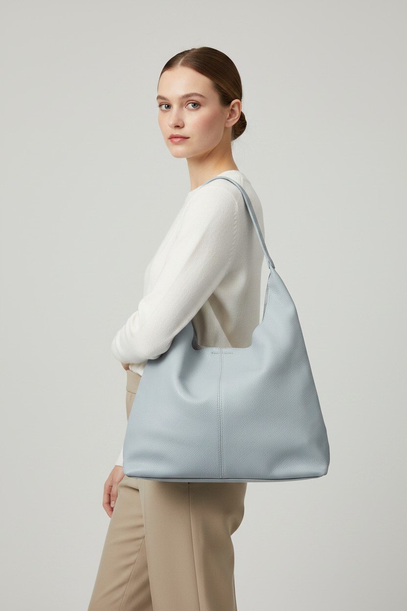 Wholesaler LISA DEI - Women's genuine leather shoulder tote bag