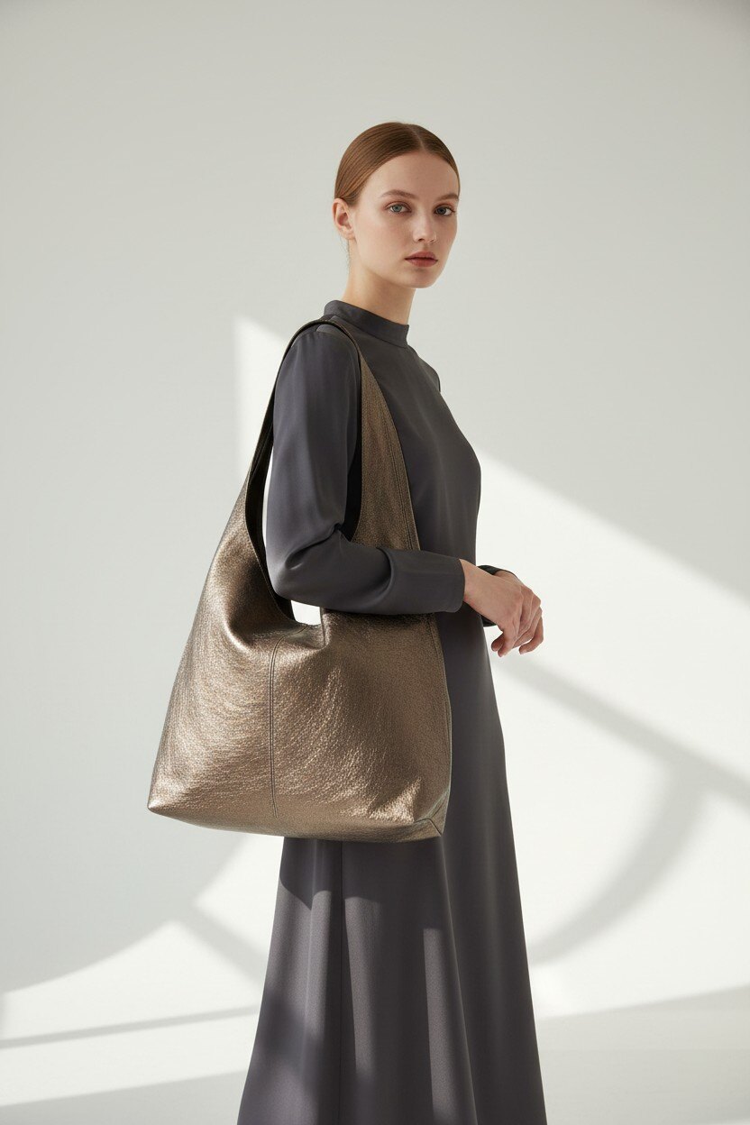 Mayorista LISA DEI - Bolso de hombro de cuero genuino para mujer