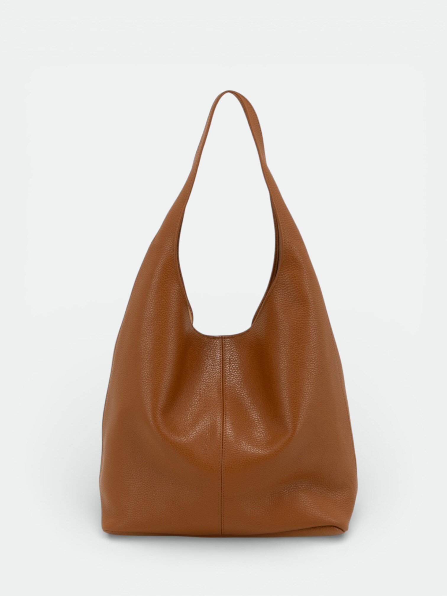 Grossista LISA DEI - Borsa a spalla shopper in vera pelle da donna