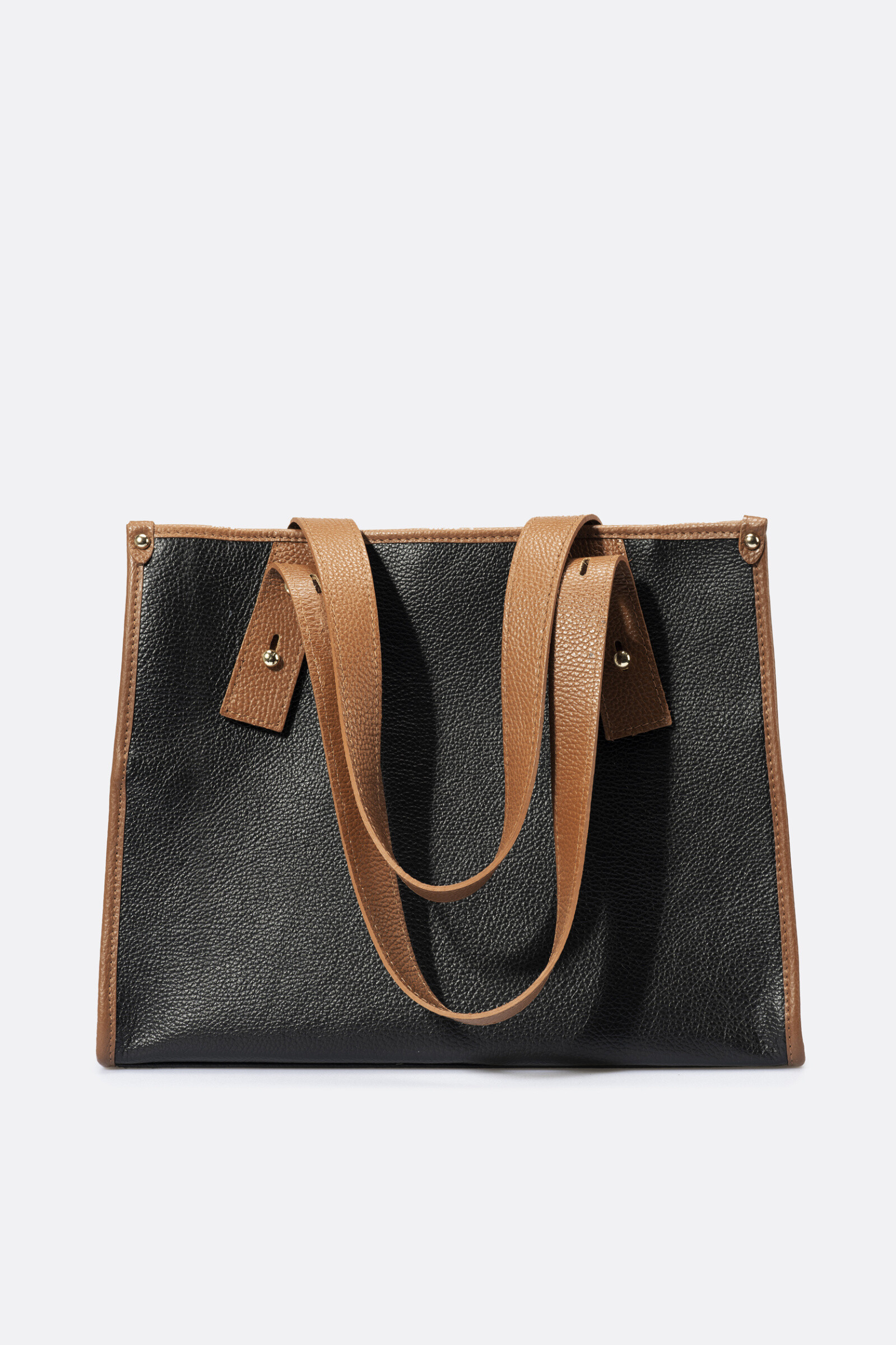 Grossiste LISA DEI - Sac à bandoulière en cuir réel à deux tons