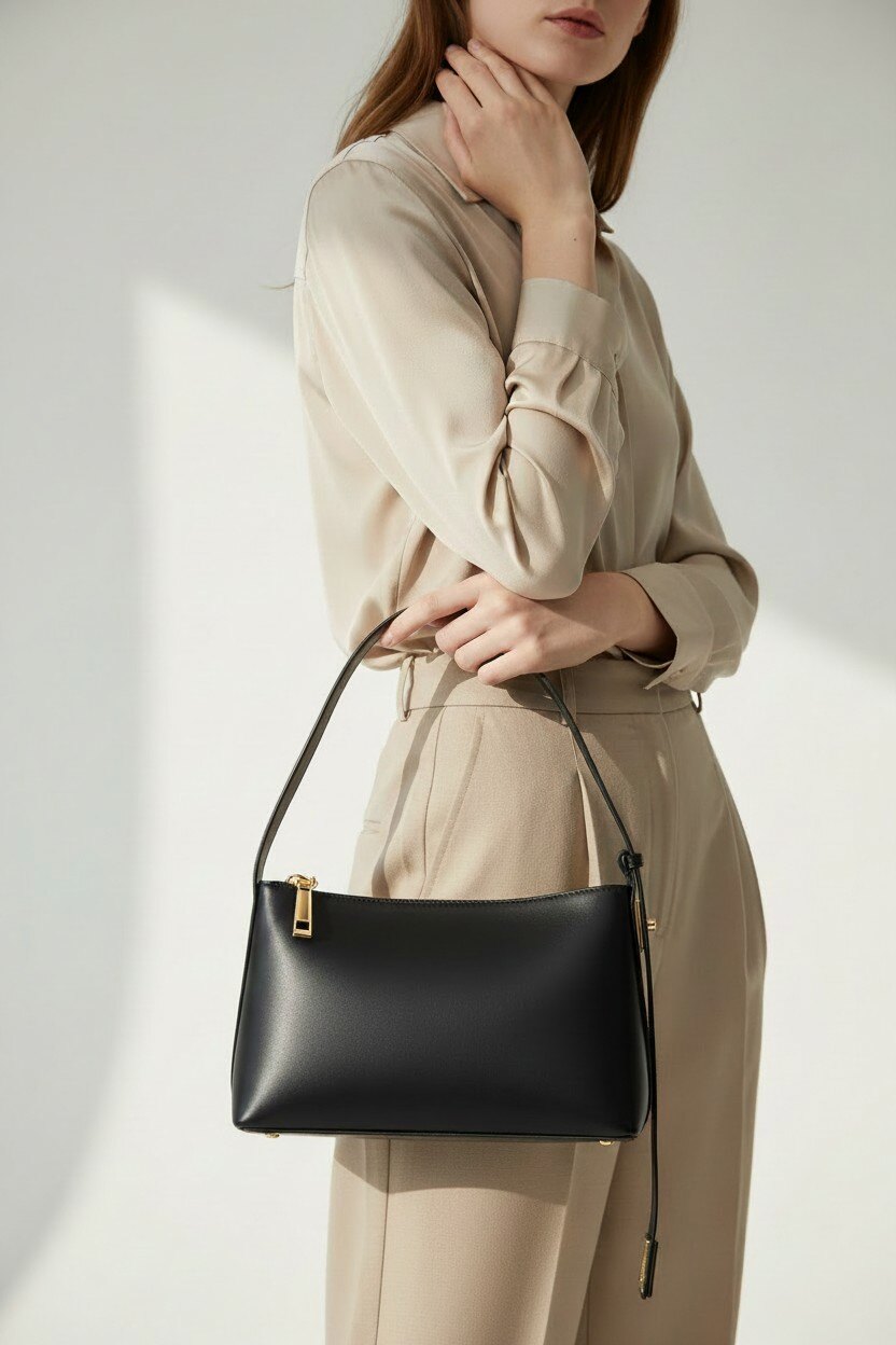 Mayorista LISA DEI - Bolso de hombro de cuero genuino para mujer