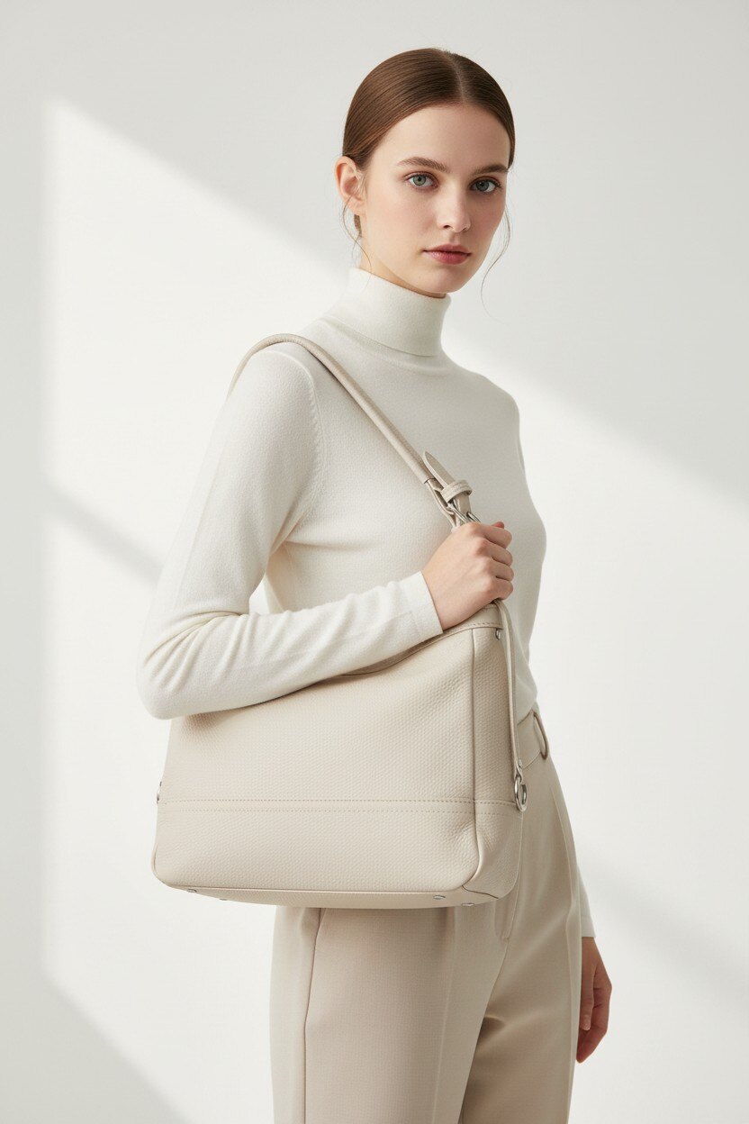 Wholesaler LISA DEI - Women's genuine leather shoulder bag