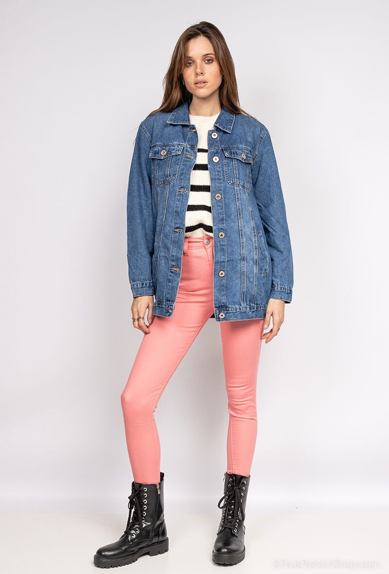 Grossiste LISA PARIS - Veste en jean long