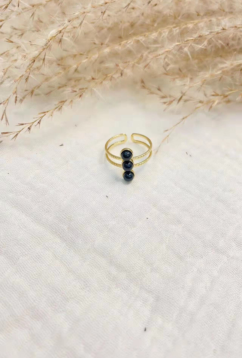 Wholesaler Lolilota - RING TRIPLE STONE