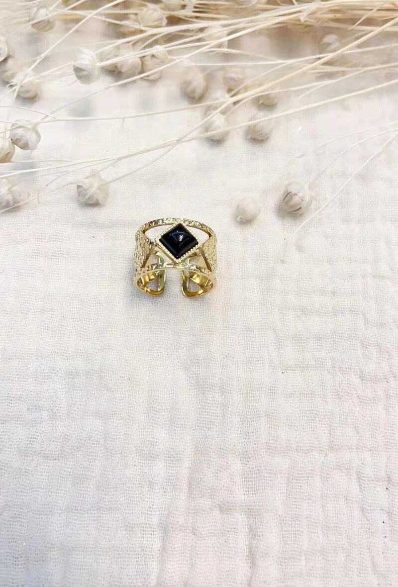 Wholesaler Lolilota - RING DIAMOND SHAPE STONE