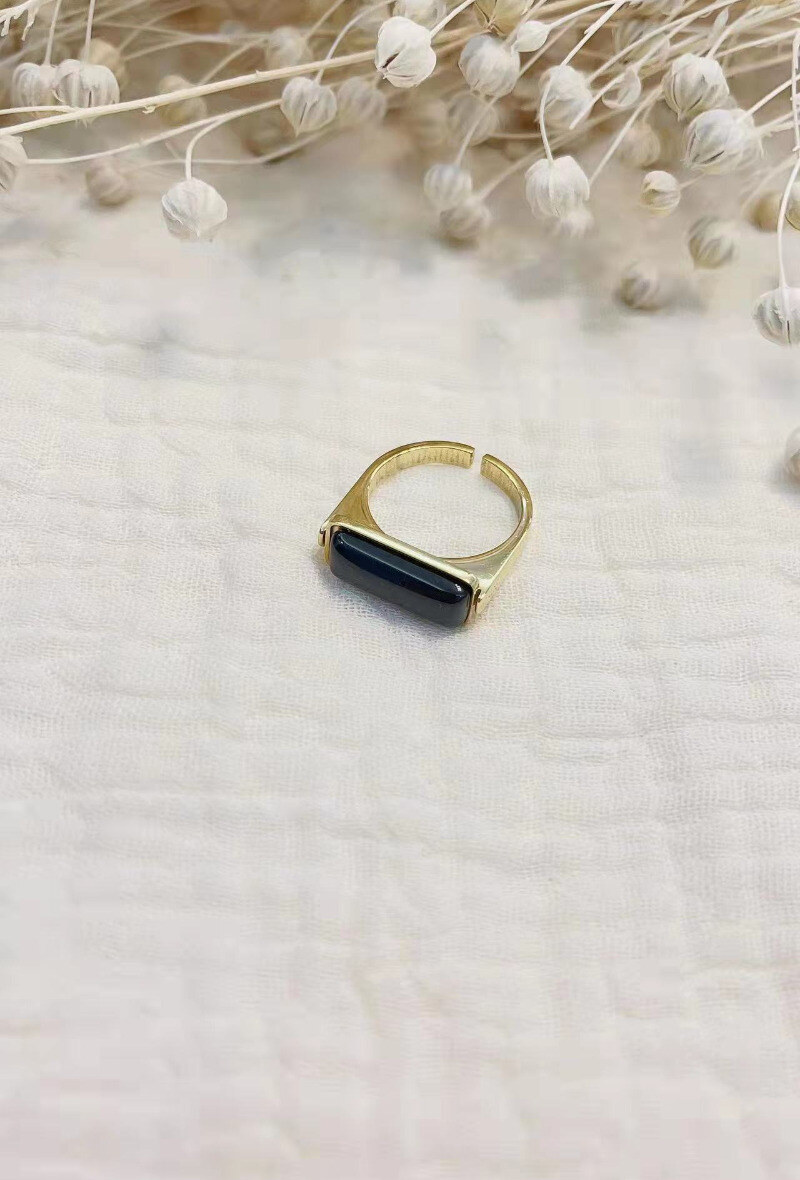 Wholesaler Lolilota - RING STONE RECTANGULAR