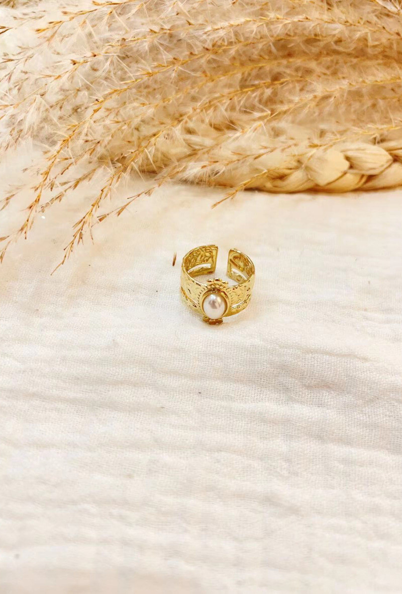 Mayorista Lolilota - Anillo de perla ovalada