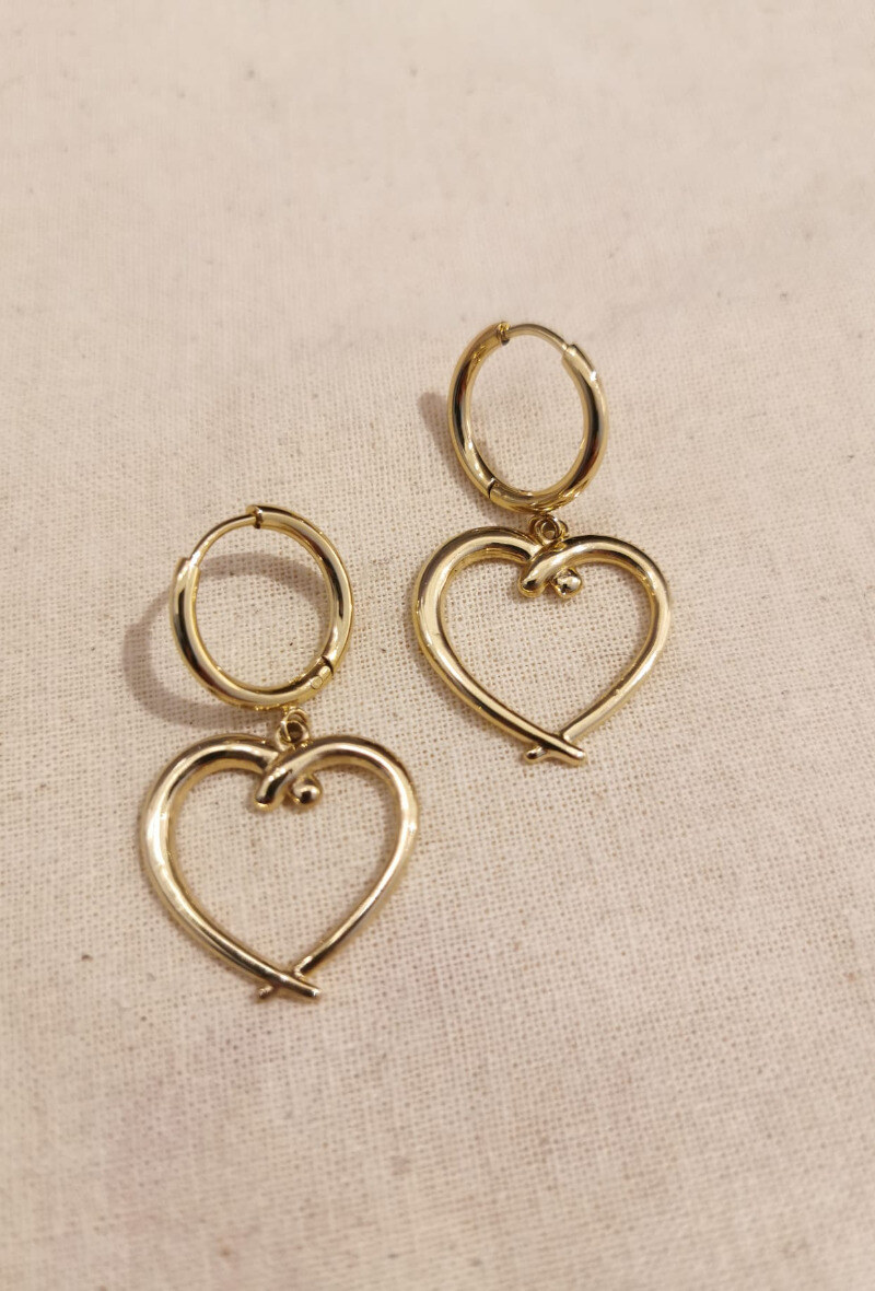 Wholesaler Lolilota - EARRING HEART