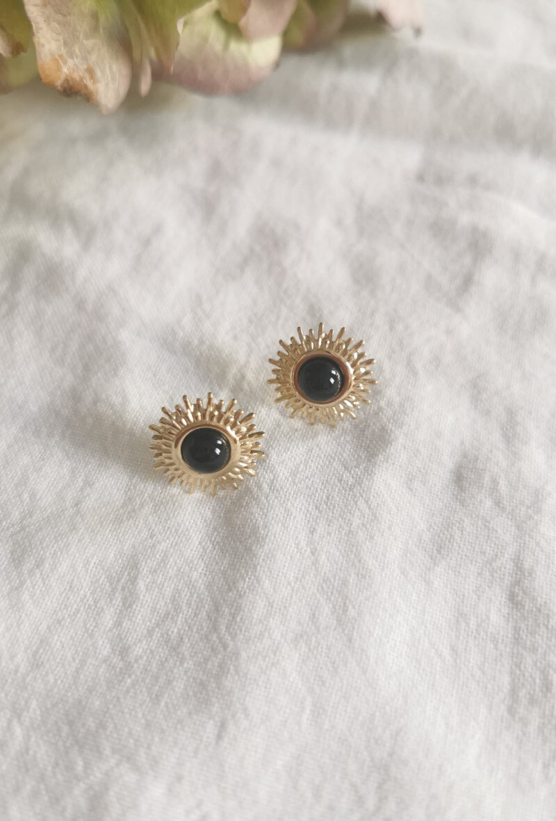 Wholesaler Lolilota - EARRING SUN STONE