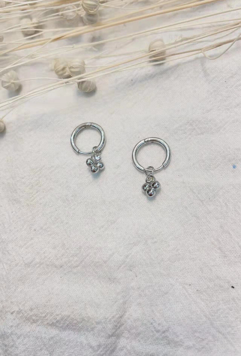 Wholesaler Lolilota - EARRING BEAD STRASS