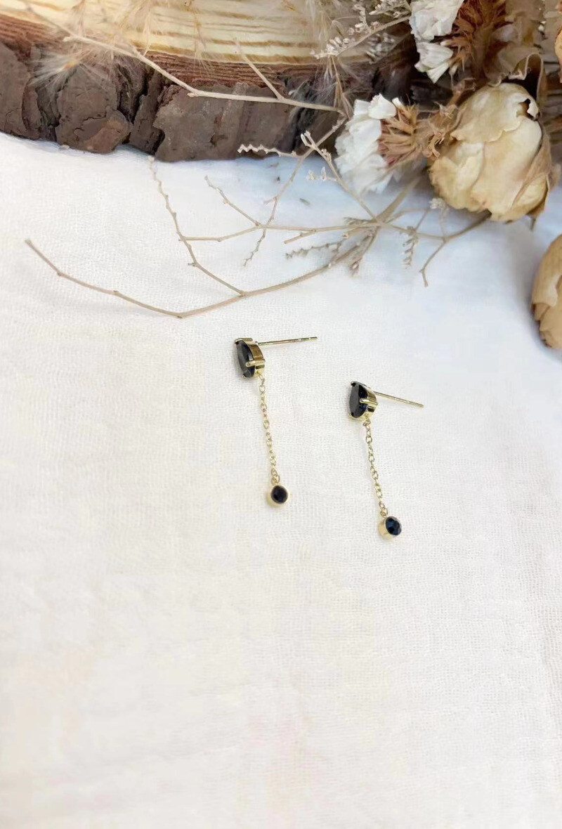 Grossiste Lolilota - Boucle d'oreille goutte pendant