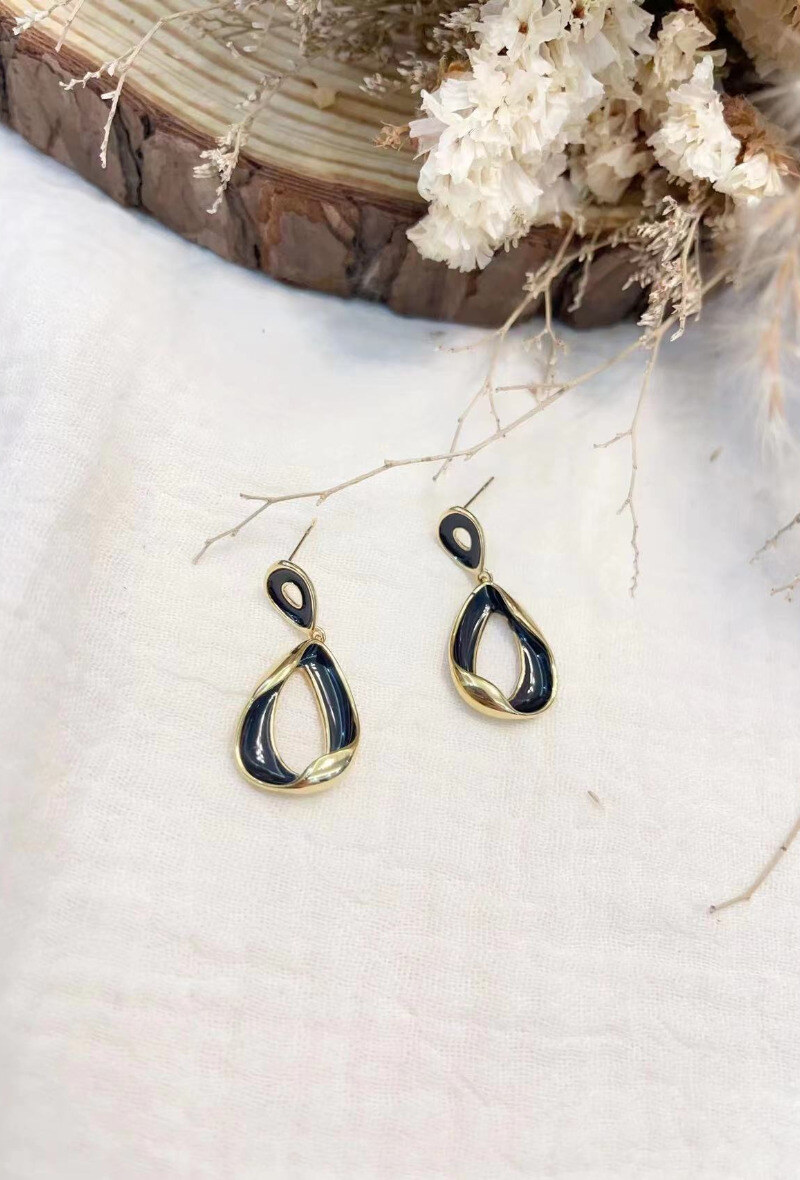 Wholesaler Lolilota - Earring drop enamel
