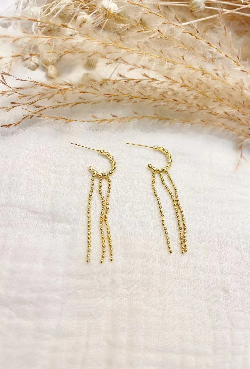 Mayorista Lolilota - Pendientes con colgante de cuentas