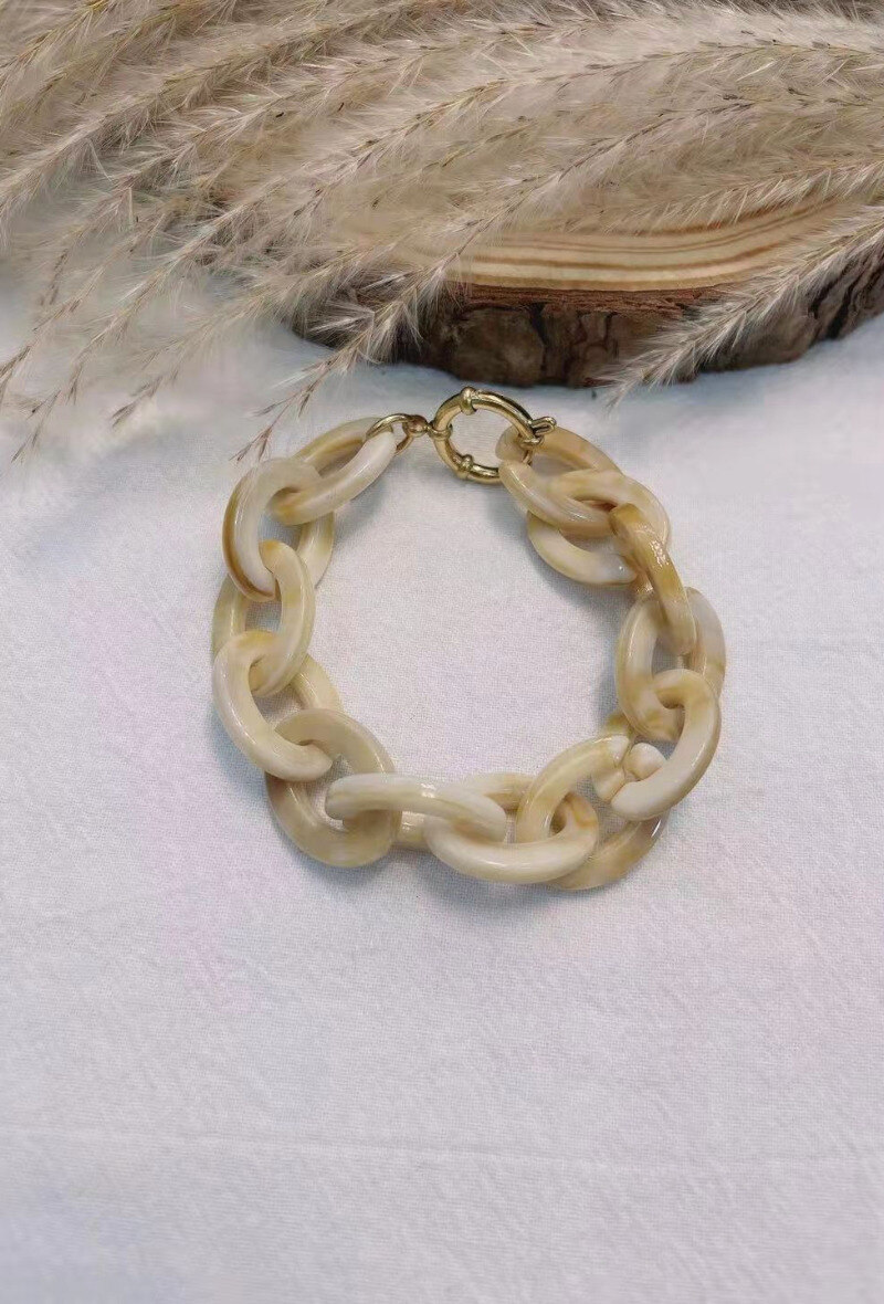 Grossista Lolilota - BRACCIALE IN MAGLIA DI RESINA