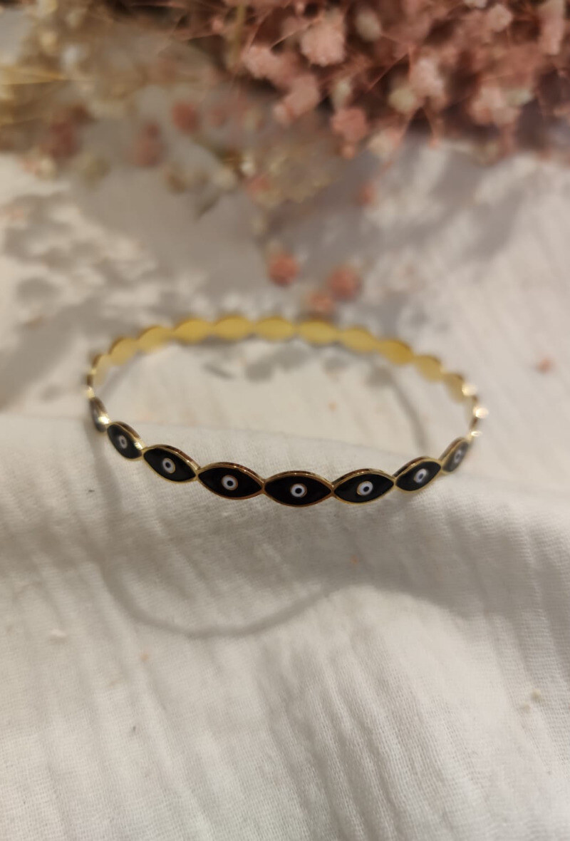 Wholesaler Lolilota - BRACELET RIGID EYES