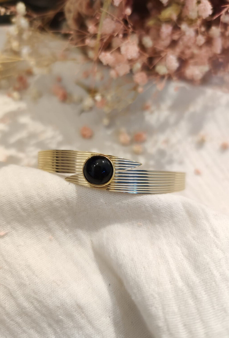 Wholesaler Lolilota - BRACELET BANGLE STONE