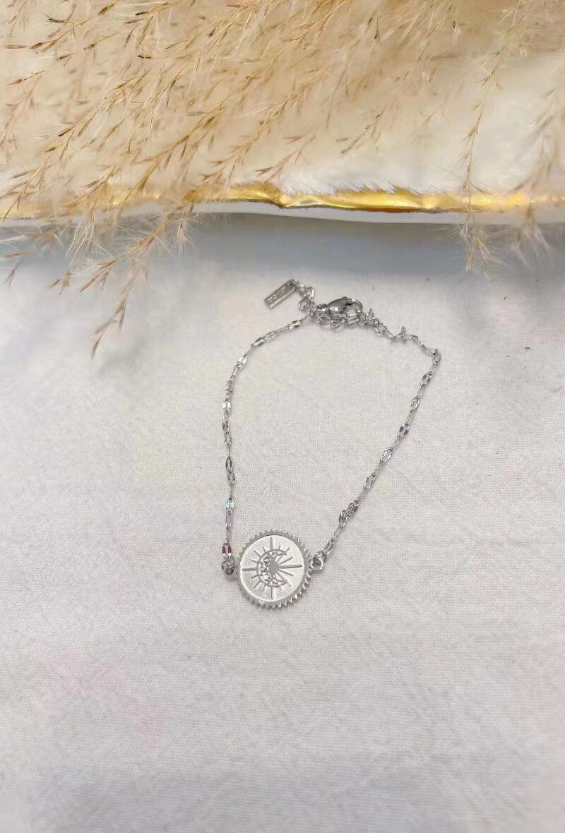 Wholesaler Lolilota - BRACELET MEDALLION SUN/MOON