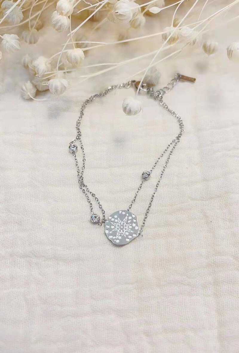 Wholesaler Lolilota - BRACELET HAMMERED STAR STRASS