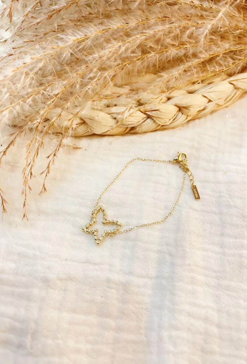 Mayorista Lolilota - Pulsera mariposa calada
