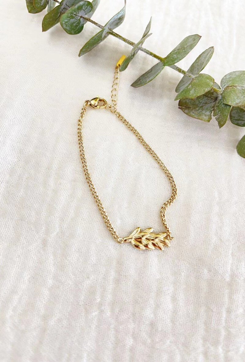 Mayorista Lolilota - Pulsera de hojas