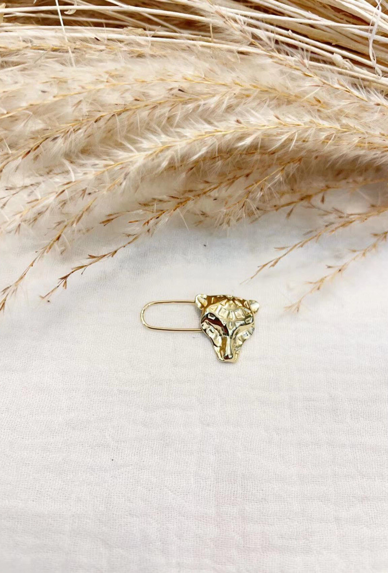 Mayorista Lolilota - Broche de cabeza de leopardo