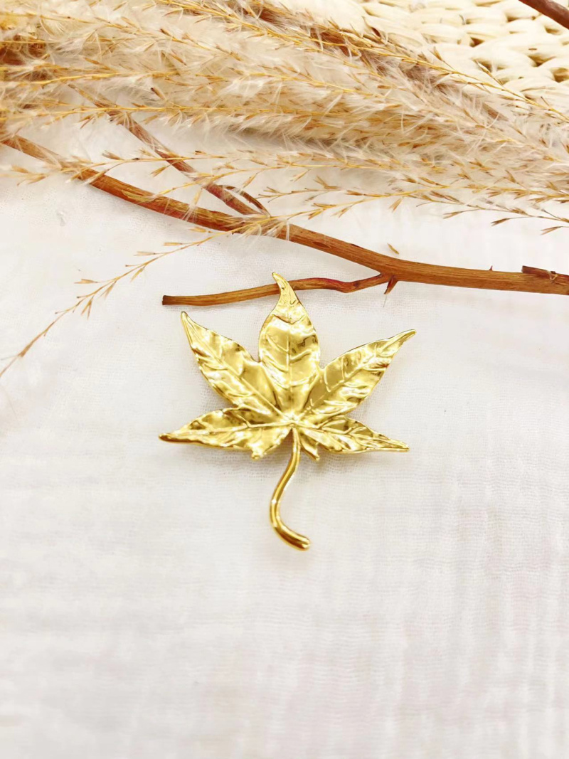 Mayorista Lolilota - Broche de hoja de acero inoxidable
