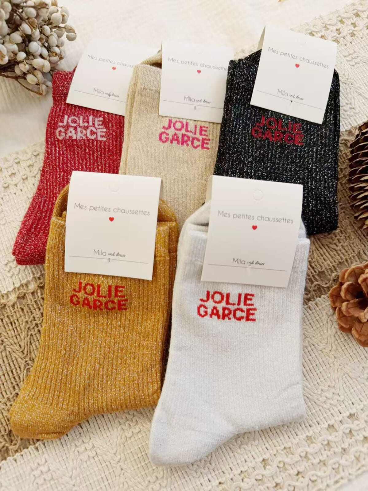 Mayorista Lolilota - Paquete de 12 calcetines Jolie Garce