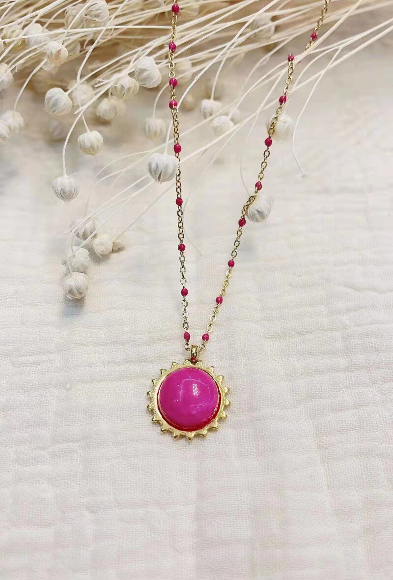 Wholesaler Lolilota - NECKLACE MEDALLION BEADS