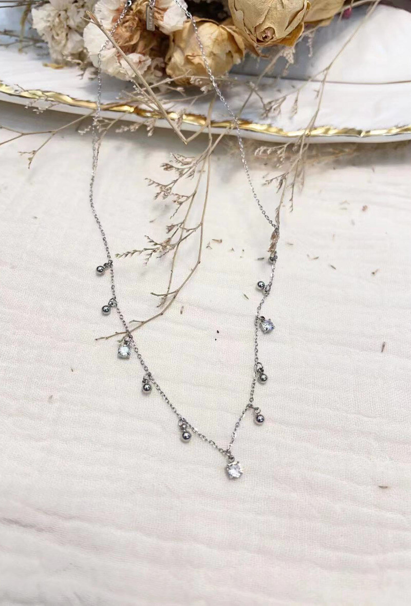 Mayorista Lolilota - Collar de estrás y cuentas