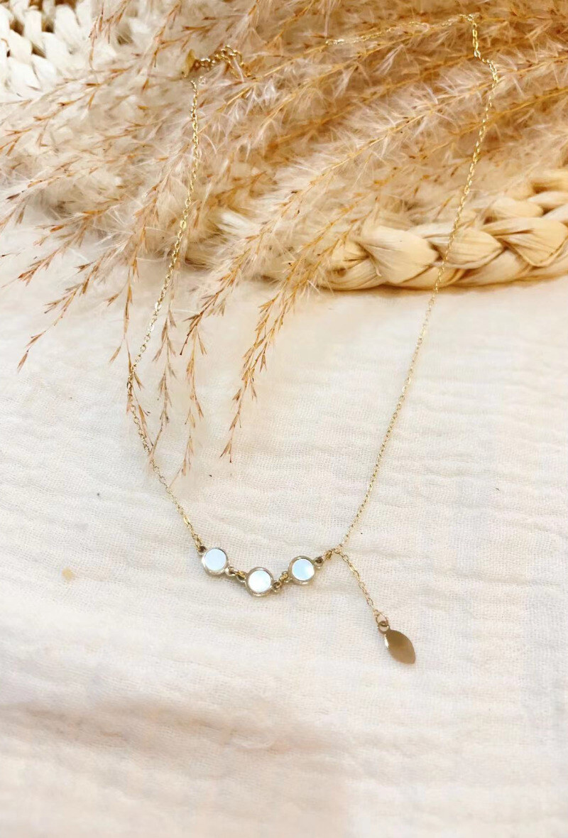 Mayorista Lolilota - Collar de triple nácar