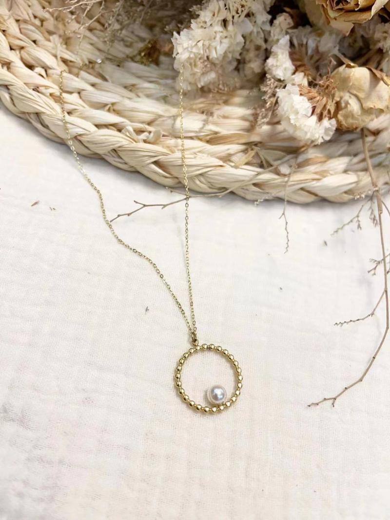 Mayorista Lolilota - Collar de perlas redondas