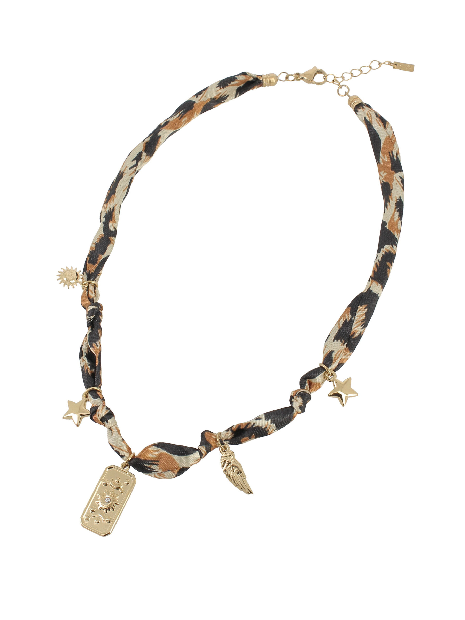 Grossiste Lolilota - Collier Jules léopard doré