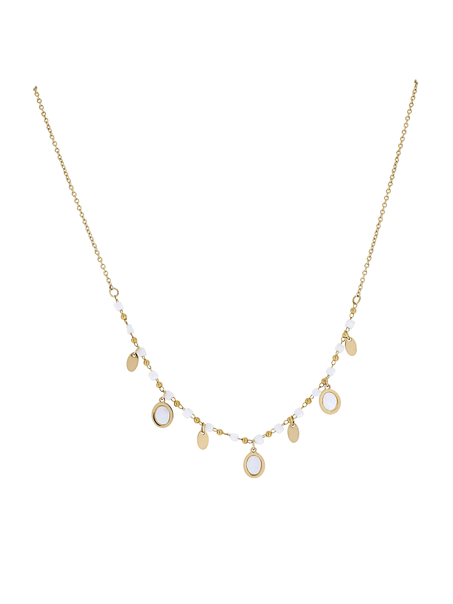 Grossiste Lolilota - collier pampille nacre et perle