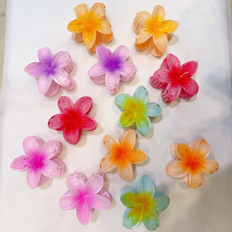 Wholesaler Lolo & Yaya - Pack of 12pcs large hair clips 7cm, unit €1.25