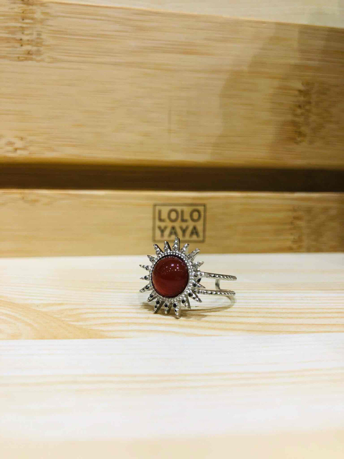 Mayorista LOLO & YAYA - Anillo Nelly de acero inoxidable