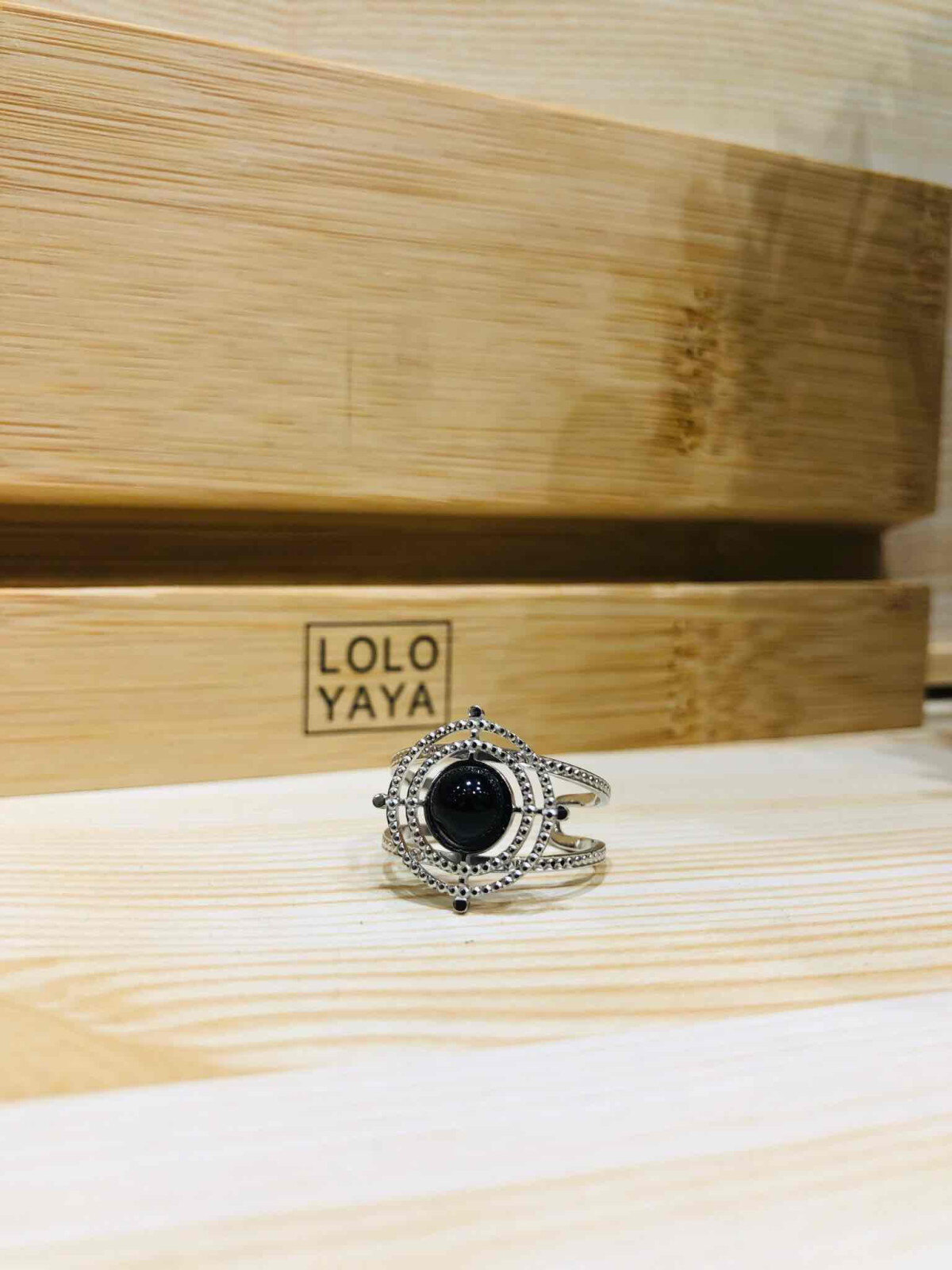 Grossiste LOLO & YAYA - Bague Galaxy en Acier inoxydable