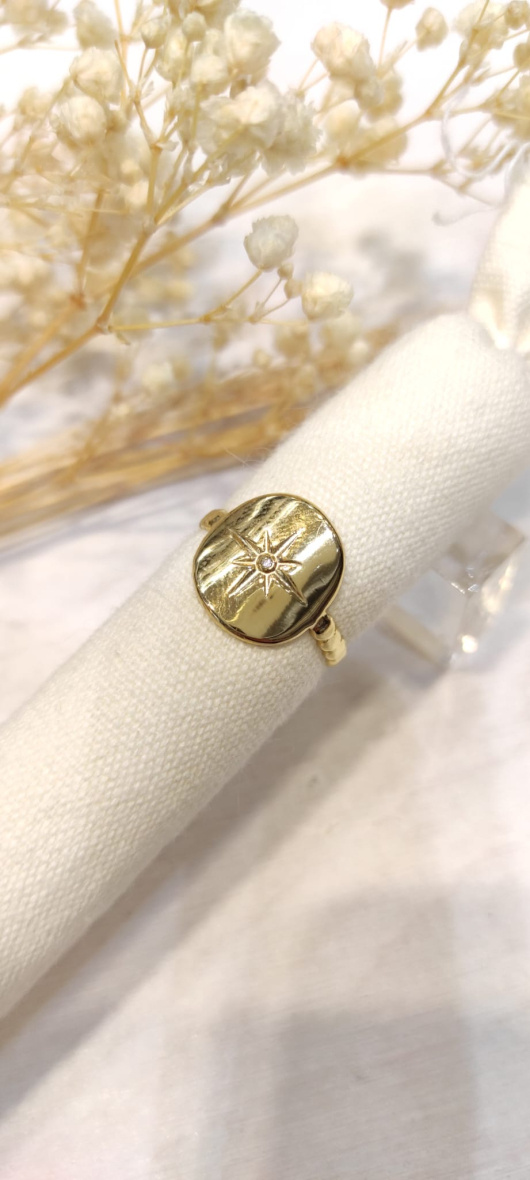 Grossiste LOLO & YAYA - Bague Diane en Acier inoxydable
