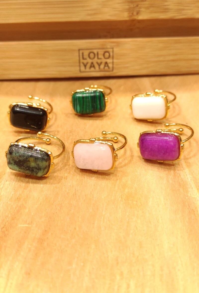 Wholesaler LOLO & YAYA - Ring Adjustable in Stainless Steel