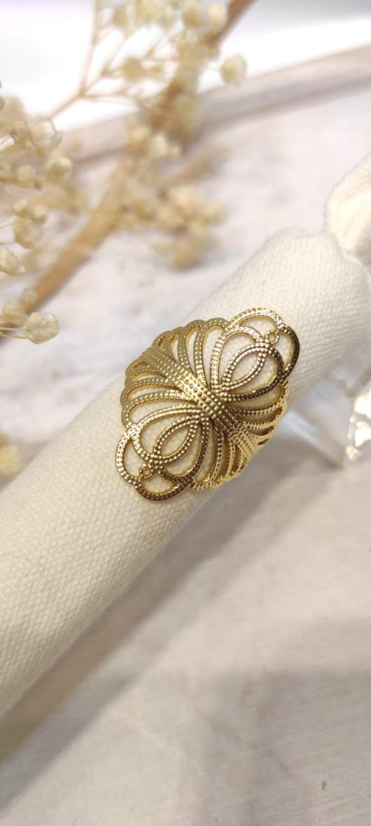 Wholesaler LOLO & YAYA - Bague Francesca en acier inoxydable