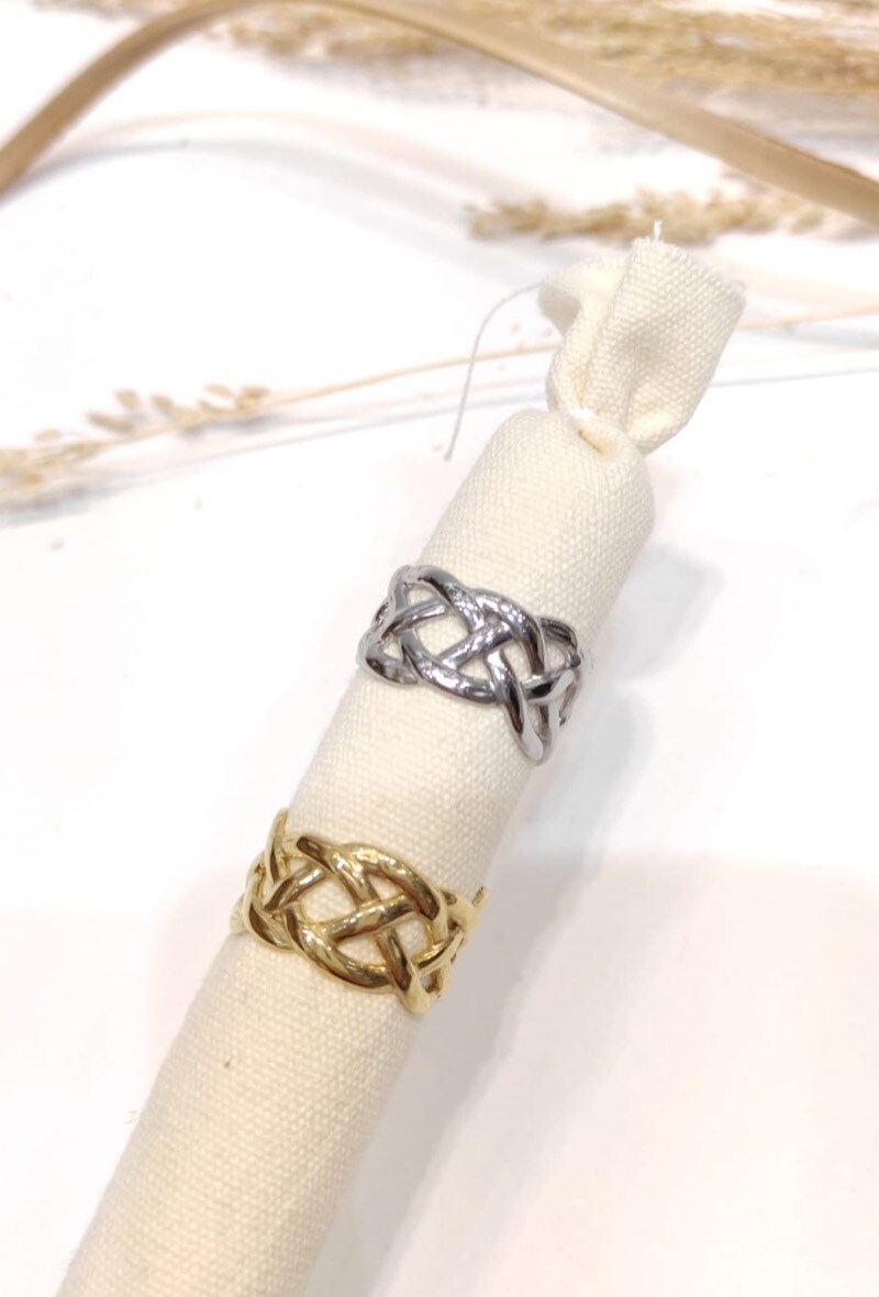 Wholesaler LOLO & YAYA - Bague Sabrine en acier inoxydable