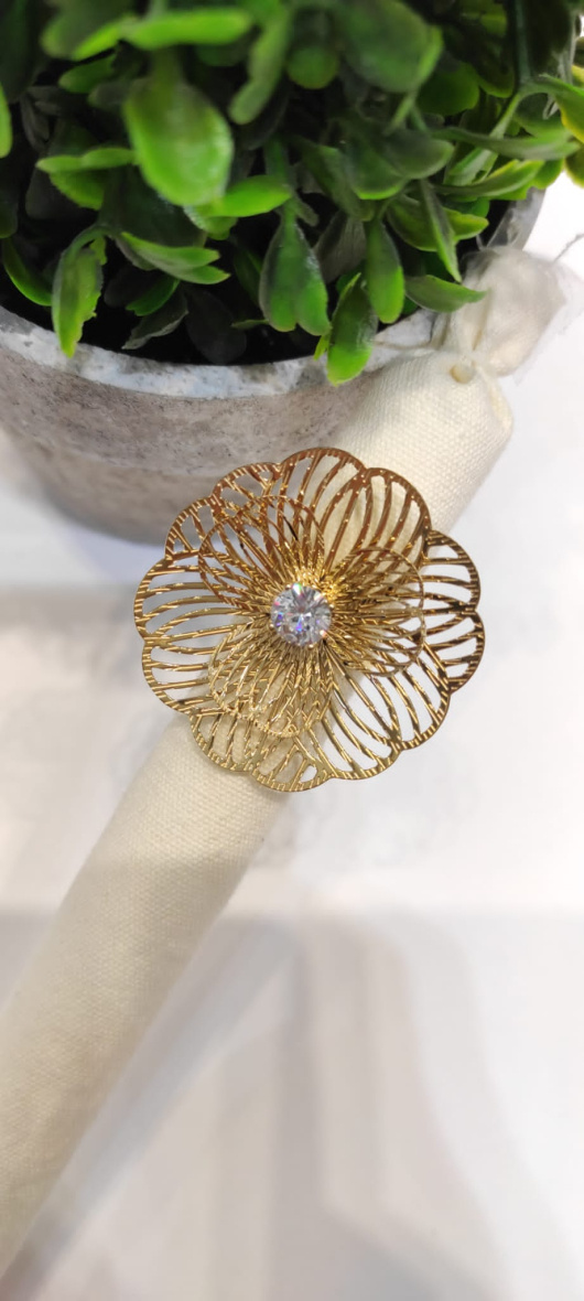 Wholesaler LOLO & YAYA - Elodie diamond ring in stainless steel