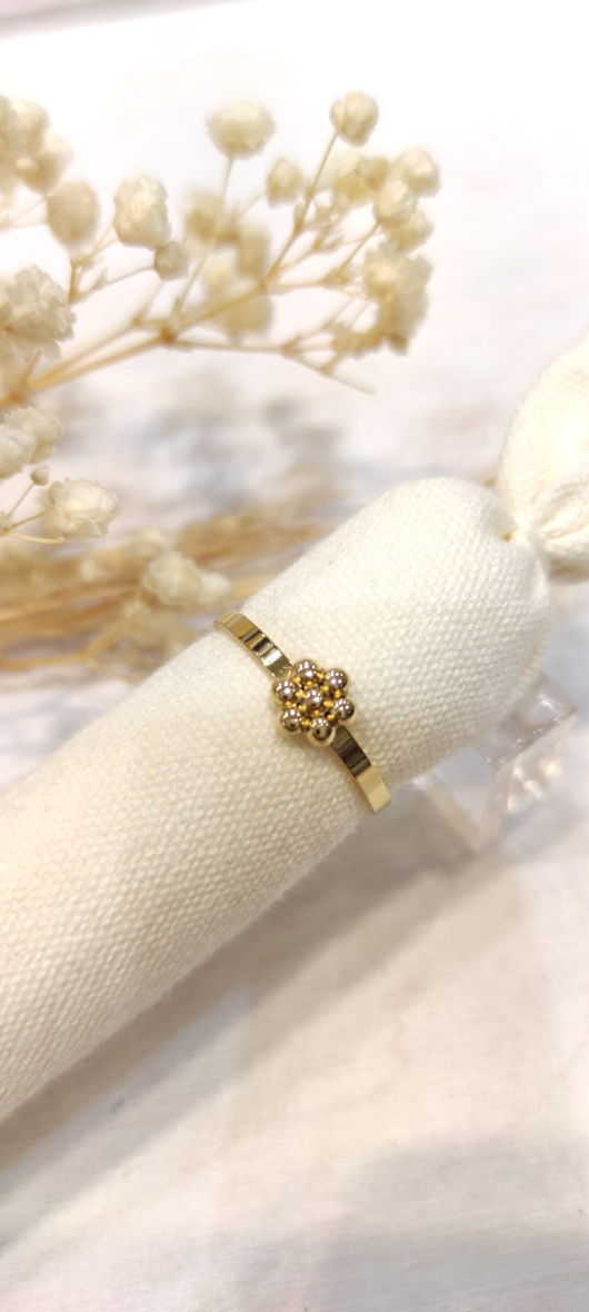 Wholesaler LOLO & YAYA - Hassena adjustable ring in stainless steel