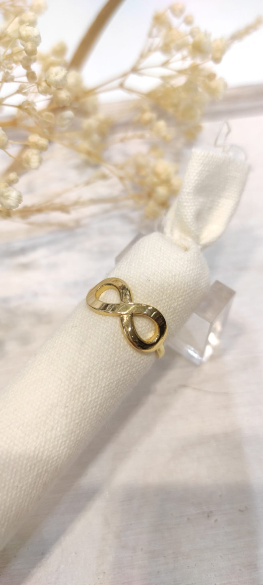 Mayorista LOLO & YAYA - Anillo infinito ajustable Florane en acero inoxidable