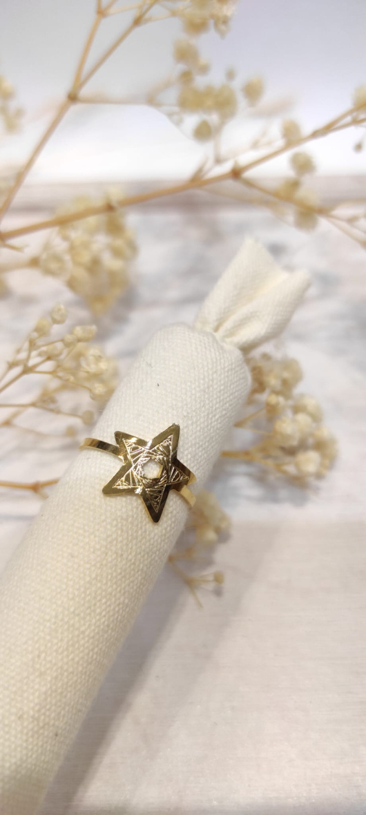 Wholesaler LOLO & YAYA - Timeless Younona star ring in stainless steel